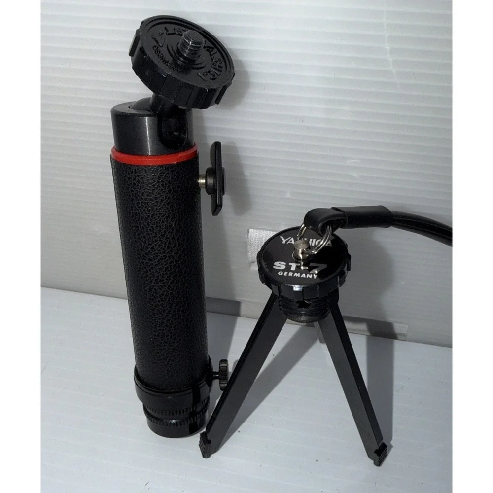 Vtg Yashica ST-7 Mini Tabletop Camera Tripod Compact Travel Ball Head Germany
